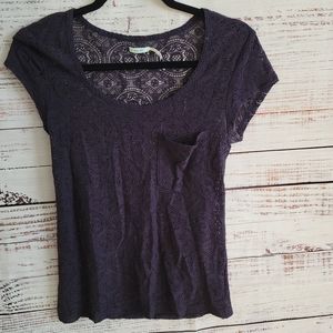 Urban Outfitters Kimchi M Crocheted Top